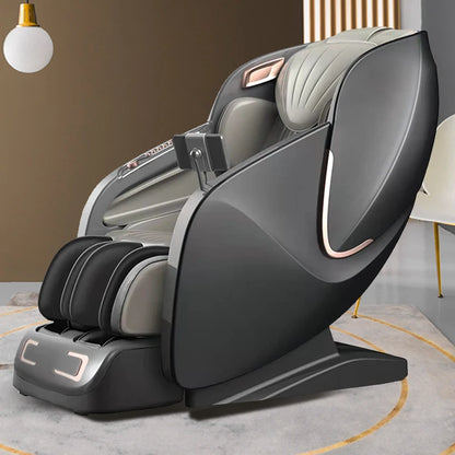 Full Body Zero Gravity Recliner Chair Heat Therapy Foot Roller Massage Chair Electric Shiatsu Vibrating Airbag Massage System