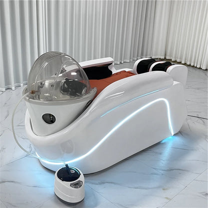 ss D Intelligentes automatisches Massage-Shampoo-Bett, Wasserzirkulation, Haarbehandlung, Schönheitssalon, Begasungs-Spülbett
