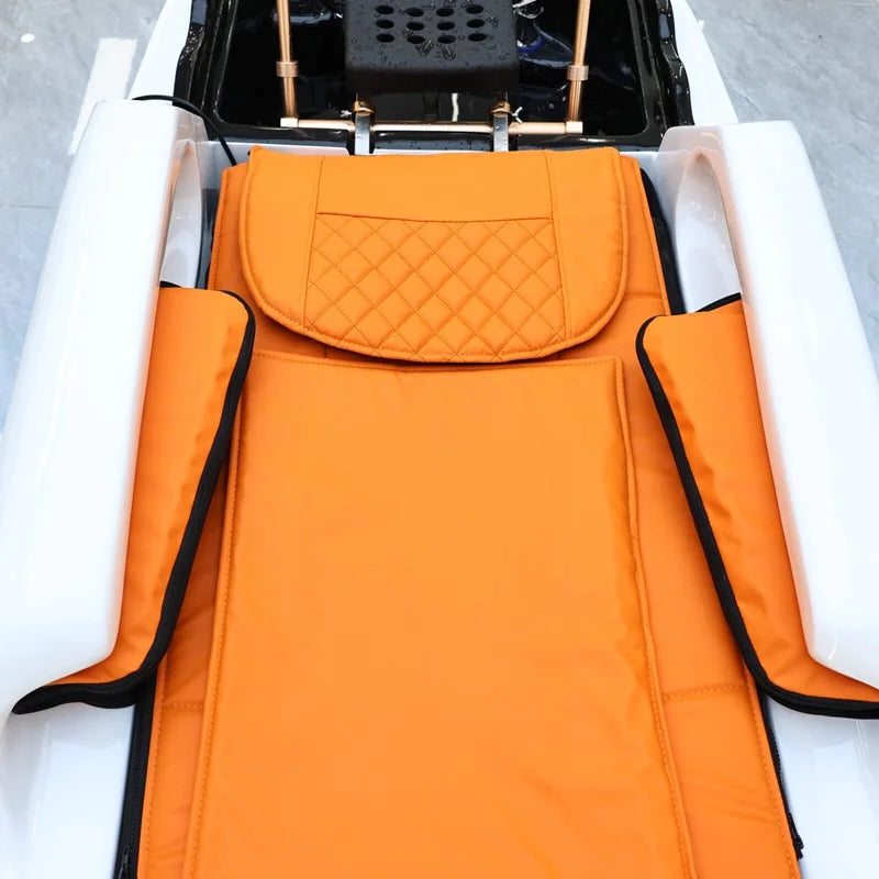 Customization Color 4D Full Body Massage Shampoo Bed Beauty Salon Hair Washing Spa Head Therapy Bed for Barbershop