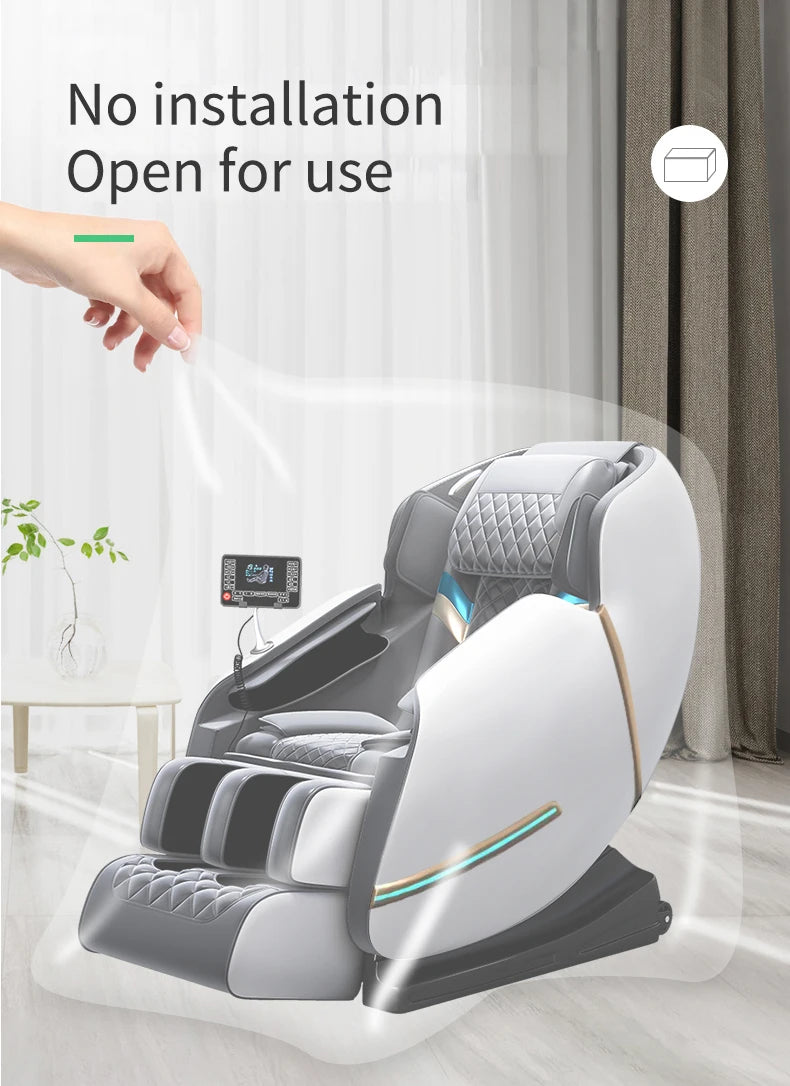 Luxury Full Body 3D Zero Gravity Electric Sofa Chair Massage Recliner Shiatsu Heating 4D Massage Chair