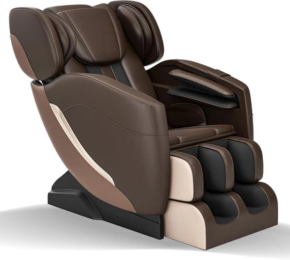 2025 Massagesessel Ganzkörper, Zero Gravity Relaxsessel mit 6 Auto-Modi, Fußmassage, Heizung, 3D-L-Track & Körperscan-Technologie