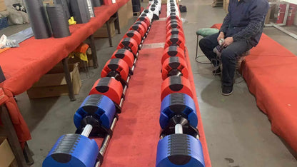 Factory Price Wholesales 40.5kg 36kg 32kg 24kg 20kg Dumbbell Set with 2kg Increments Adjustable Dumbbell
