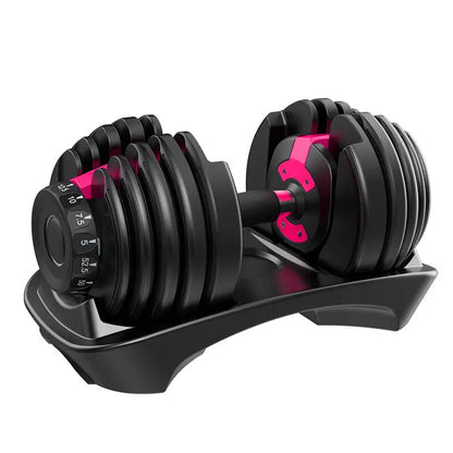Home Gym Commercial Weightlifting Exercise Equipment Customizable Commercial Rack 24kg 40kg Adjustable Dumbbells Set