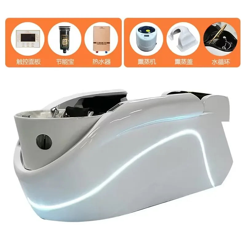 Automatisches intelligentes elektrisches Massage-Shampoo-Bett
