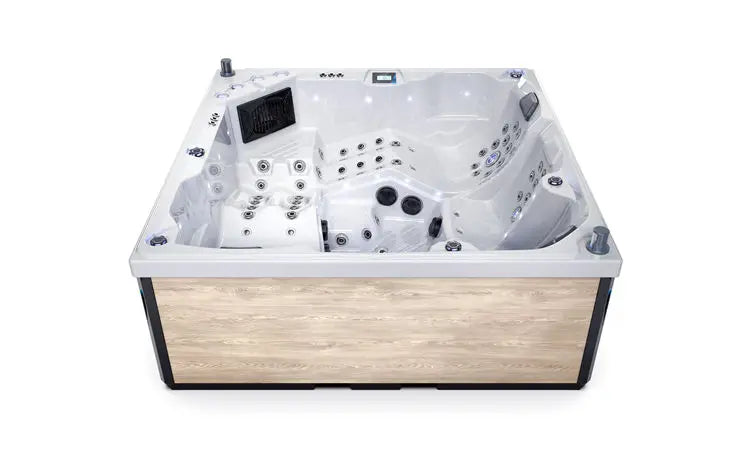 5 Personen Hydrotherapie Badewanne Whirlpool Massage Außenwhirlpool