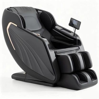 Ganzkörpermassagesessel Zero Gravity Fußrollen Rückenheizung LCD-Touchscreen SL-Track