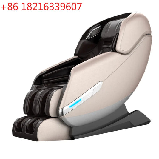 Massagesessel Haushalt Multifunktionaler Sprachgesteuerter Weltraumkapsel-Ganzkörper-Elektromassagesessel