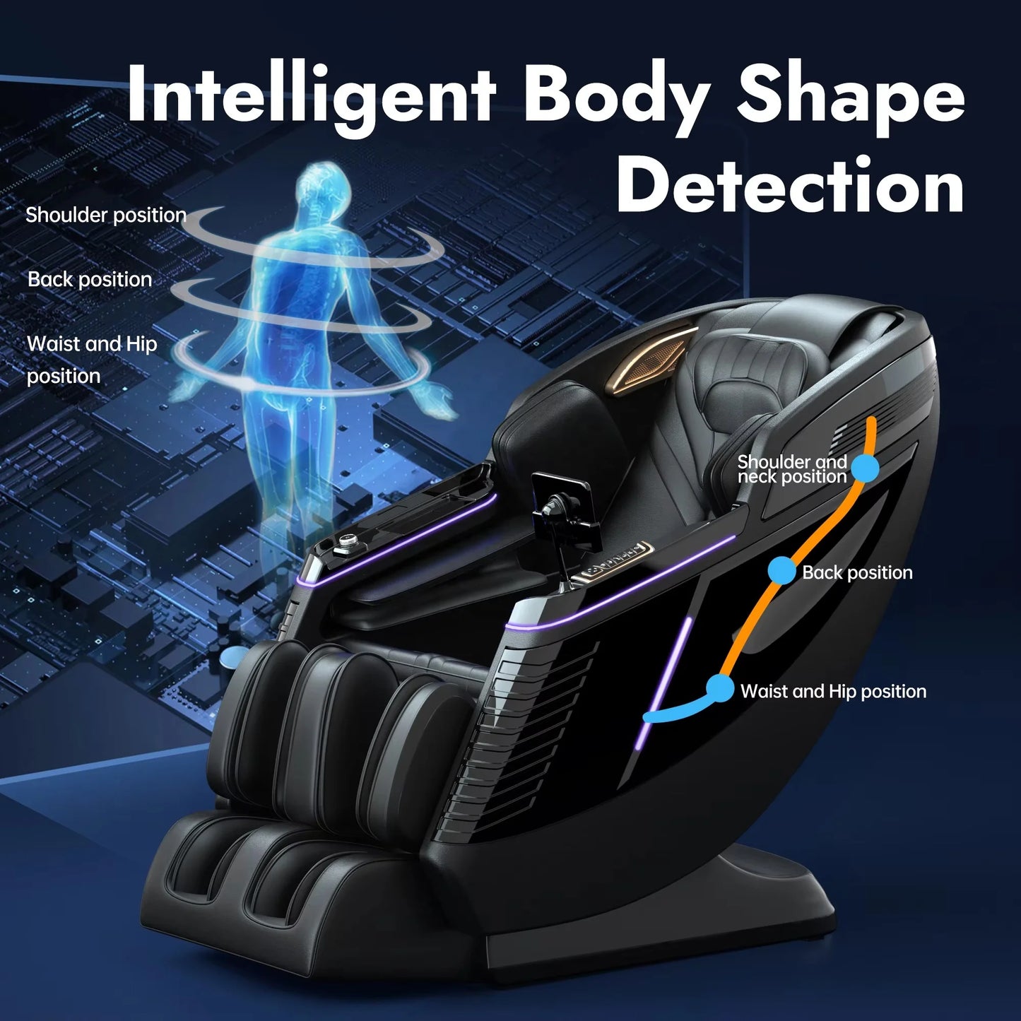 Electric Office Full Body Luxury Chair Massage  Full Body Not Second Hand Pedicure Spa 3D Massage Chair