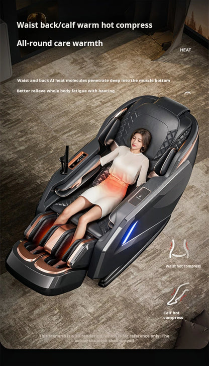 Electric 4d 3d zero Gravity Full Body Stretching Massage Chair Full Body Massager Price