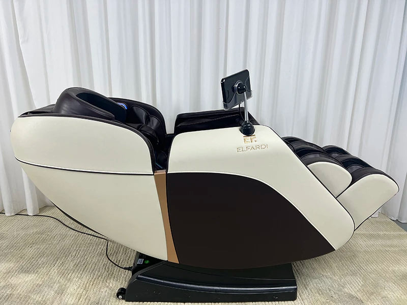 Bestseller für zu Hause: Zero Gravity Smart Massagesessel, elektrisches Relax-Sofa mit Fuß- und Hüftrollen für Körper- und Armmassage