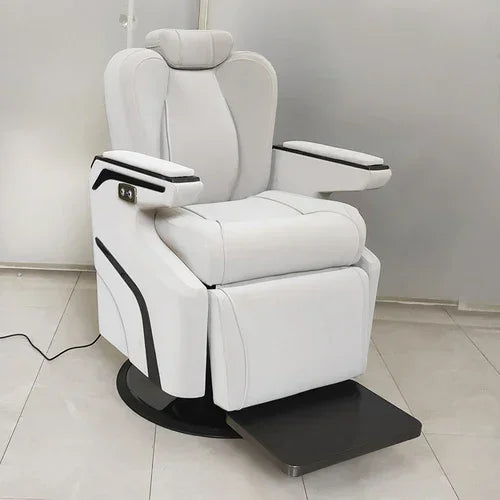 Kopftherapie Elektrischer Schönheits-Haarstuhl Multifunktionaler Augenbrauenrasier- und Ablagestuhl Physiotherapie Gesundheitsstuhl