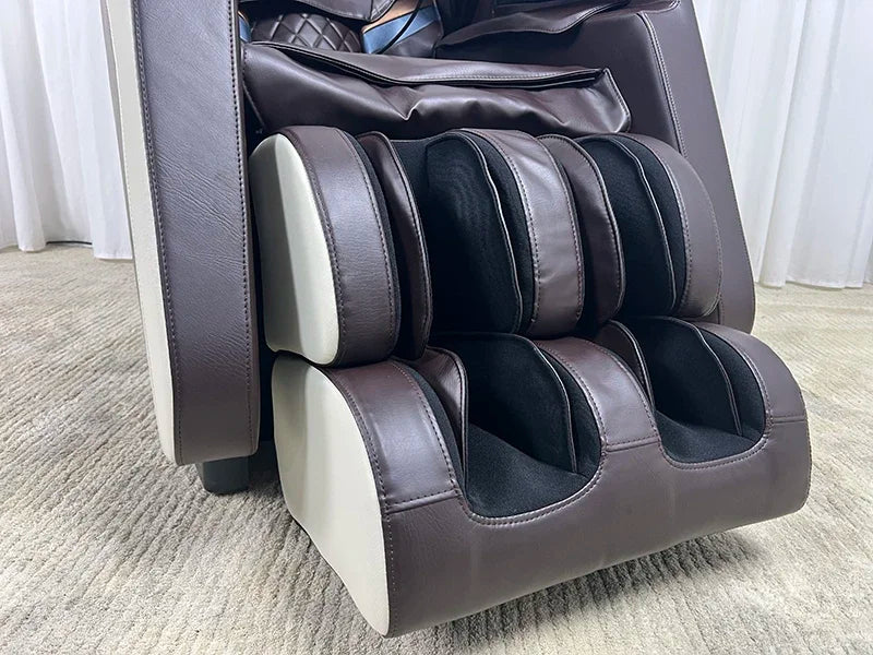 Bestseller für zu Hause: Zero Gravity Smart Massagesessel, elektrisches Relax-Sofa mit Fuß- und Hüftrollen für Körper- und Armmassage