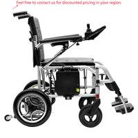 Rollstuhl für häusliche Pflege, lange Reichweite, Aluminiumrahmen, faltbar, tragbar, elektrischer Rollstuhl für Behinderte zu verkaufen