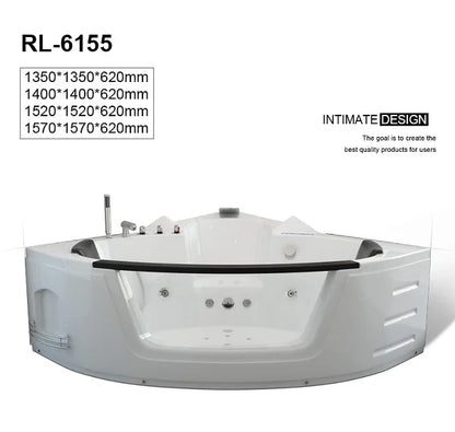 Whirlpool-Spa zu verkaufen Günstiger Preis 3 Personen Outdoor-Jacuzzi Sexy Hydromassage Balboa Whirlpool Luxuriöse Acryl-Badewannen