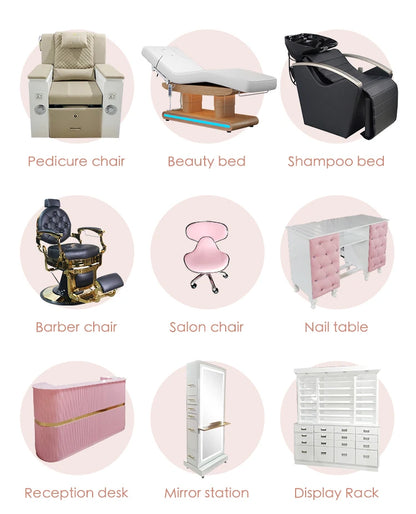 Head Spa Bed Hair Shampoo Chair Electric Massage Shampoo Chair With Head Therapy