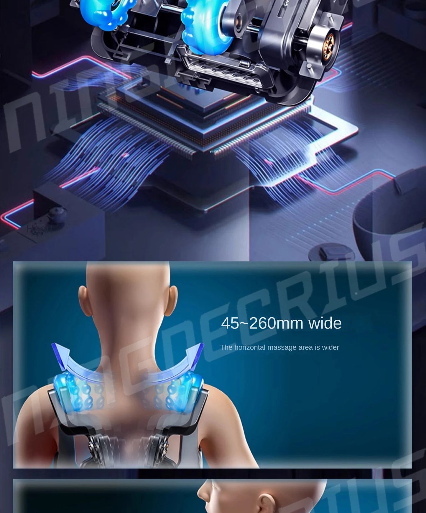 Luxury 4D SL Track 3D Zero Gravity Massage Chair Modern High End Electric Dual Core Zero Gravity Full Body  Massage Chair