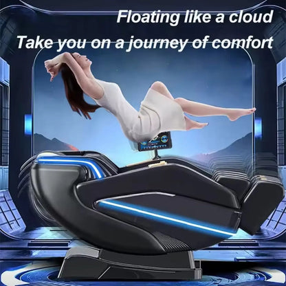 Luxus-Massagesessel Zero Gravity Ganzkörper-Airbag SL-Track Heizung Bluetooth-Musik AI-Sprache Bürostuhl 3 Jahre Garantie