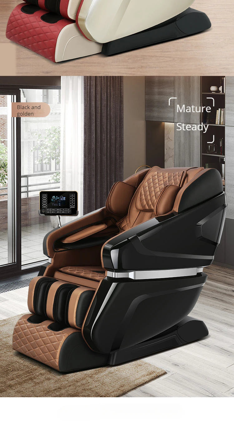 OEM Modern Shiatsu Massager Blood Circulation SL Track Full Body Luxury 4d Ai Zero Gravity Massage Chair