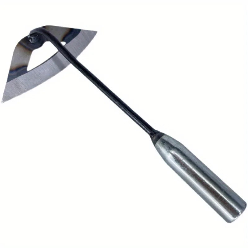 Houe Creuse Durable Tout Acier de Qualité Supérieure, Râteau de Désherbage Durable et Antirouille, Idéal pour les Légumes HP