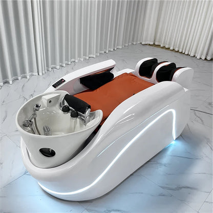 ss D Intelligentes automatisches Massage-Shampoo-Bett, Wasserzirkulation, Haarbehandlung, Schönheitssalon, Begasungs-Spülbett