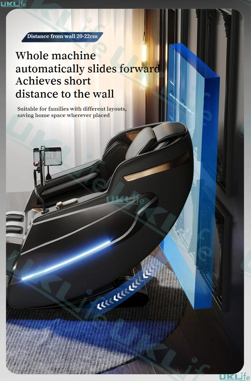 2026 MAX6D Dual-Core Jade-Massagesessel mit Wadenmassage, 152 cm Dual-SL-Schiene, KI-Sprachsteuerung, Schwerelosigkeitsmodus