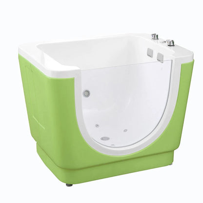 1100X850X850mm Infant Baby Portable Spa Acrylic Hydromassage Whirlpool Kids Children Bathtub NS807A