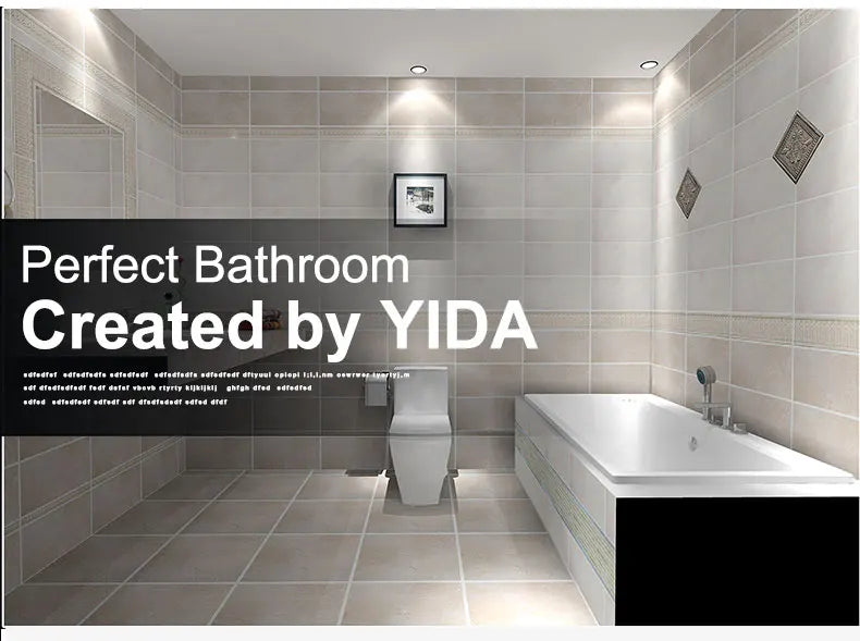 YIDA Badewanne Massage-Badewanne Whirlpool freistehend Luftsprudel-Massage-Jets Whirlpool heiß Acryl-Badewanne mit Badewannenkissen