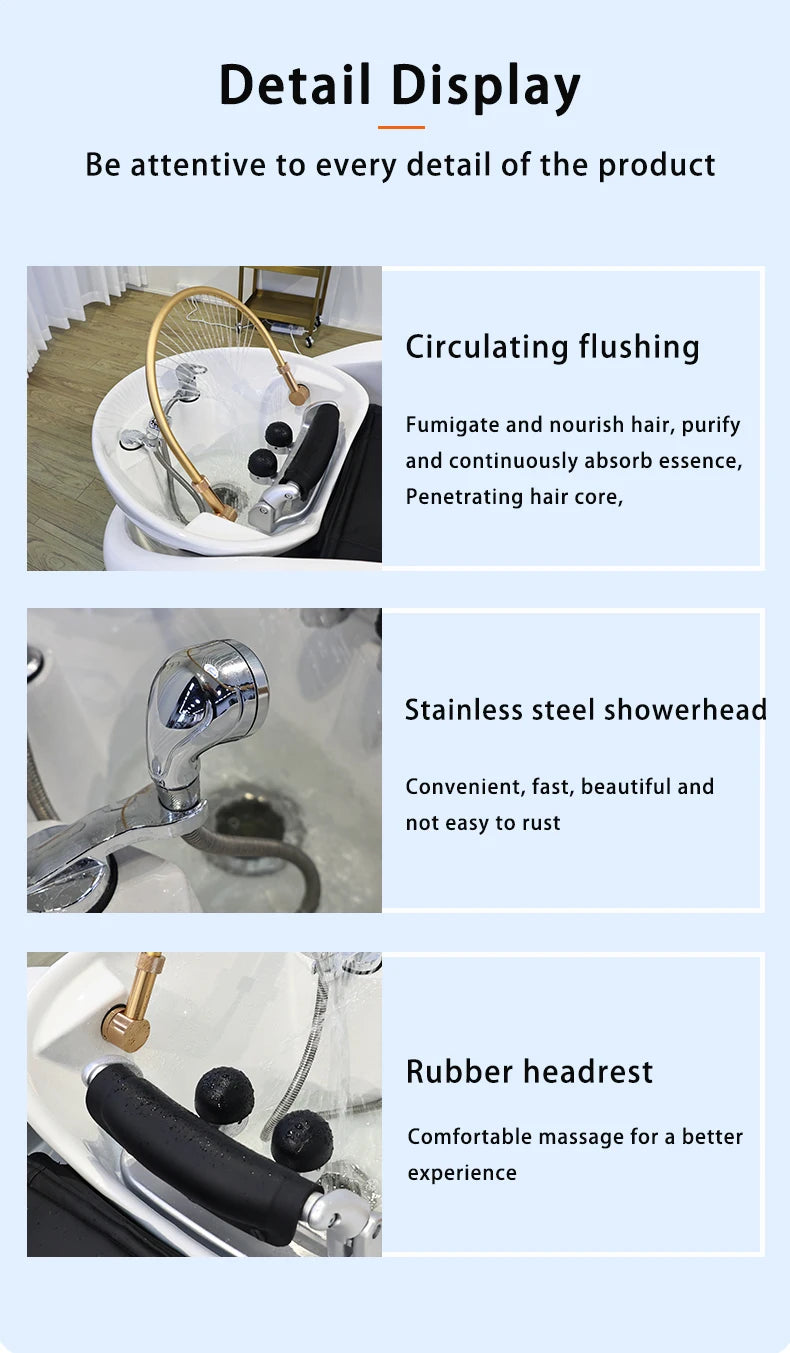 Funky Zirkulation Liegende Intelligente Salonstühle Wohnzimmer Nagel Friseur Waschstuhl Haarausstattung Cama Champú Rendy Möbel