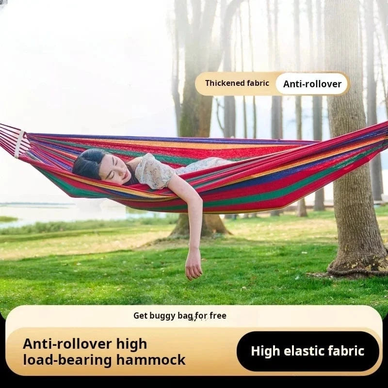 Multi-Function Outdoor Hammock - Anti-tilt, Colorful and Easy to Attach
