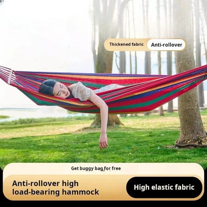 Multi-Function Outdoor Hammock - Anti-tilt, Colorful and Easy to Attach