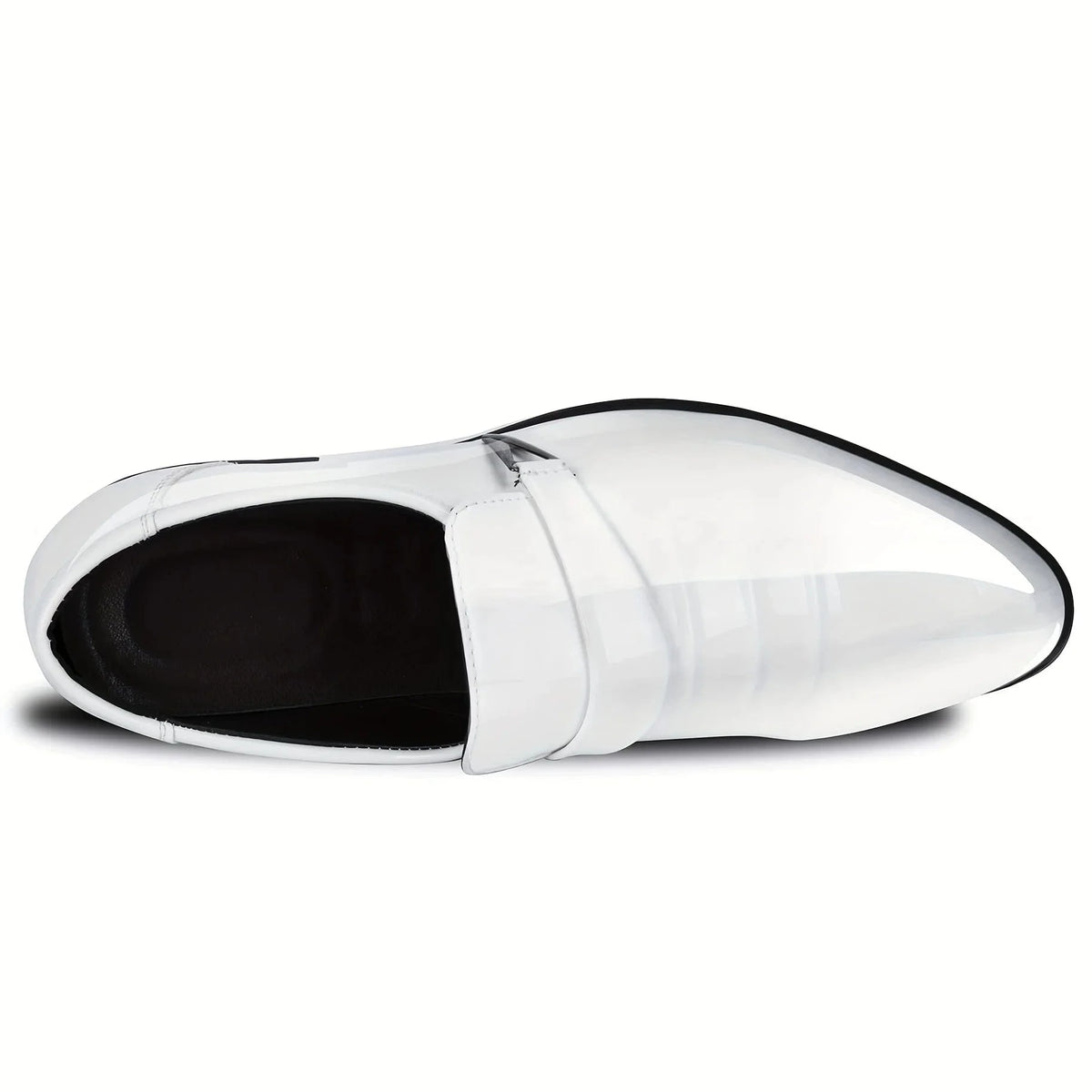 Herren Tuxedoschuhe mit spitzer Zehenpartie – legere und modische Hochzeitsschuhe