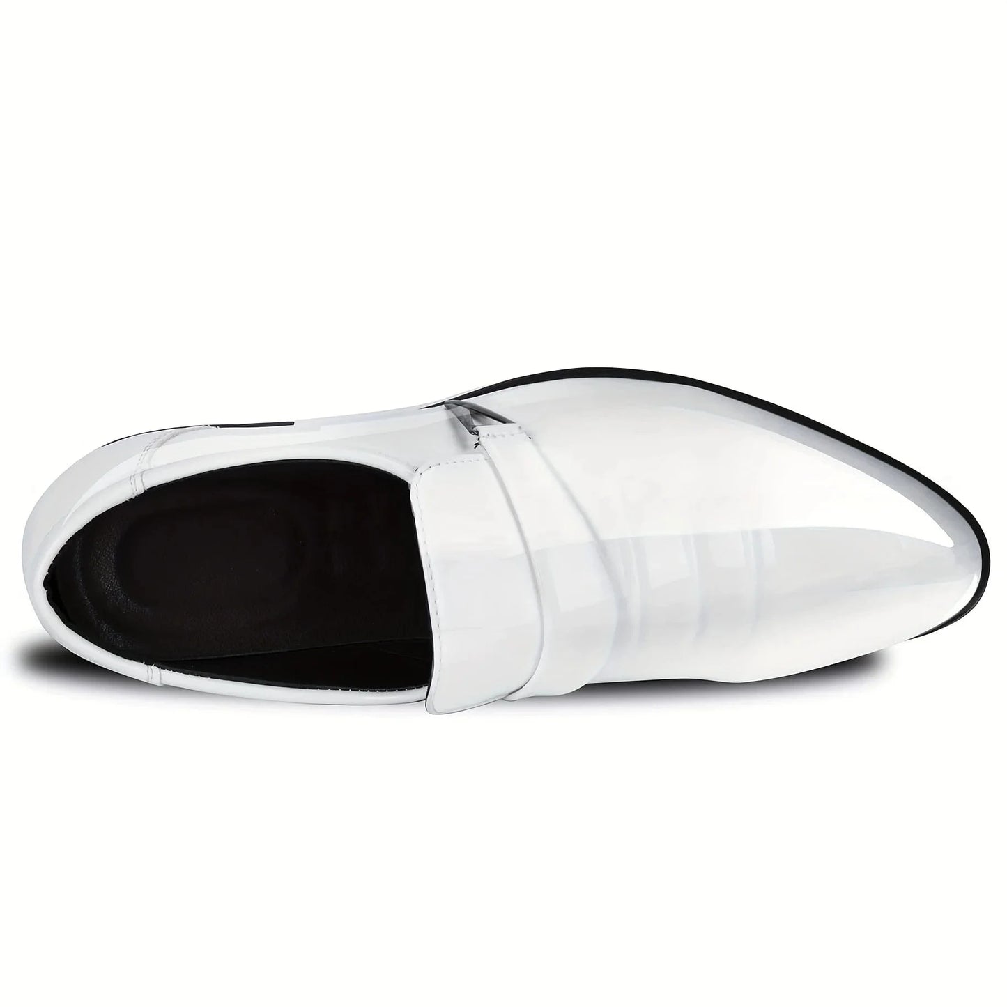 Herren Tuxedoschuhe mit spitzer Zehenpartie – legere und modische Hochzeitsschuhe