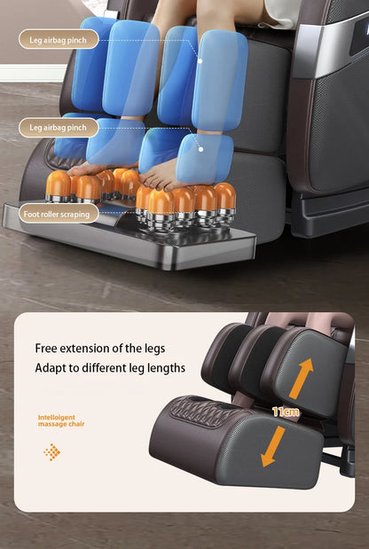 New Music Full Body Remote Simple Zero Gravity OEM Premium Malaysia Massage Chair With Voice Control