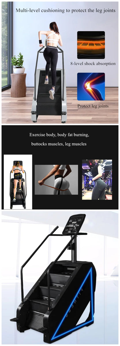 Gym Fitness Equipment Stairmaster Cardio Stair Master Electric Stair Climbing Machine Stepmill Stair Climber
