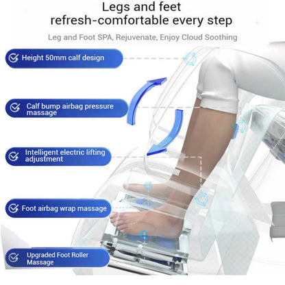 2025 Newest massage chair luxury 4D zero gravity Dual-core Full body Airbag Shiatsu Heating 3D Thai Stretch home Office chair