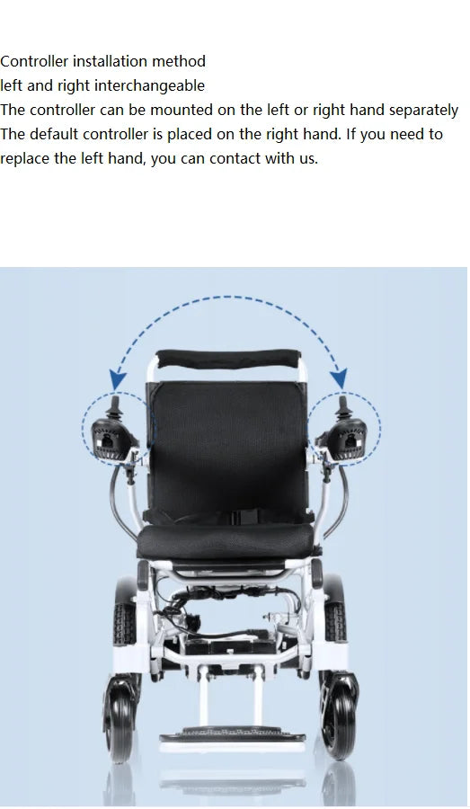 Hot Sell faltbarer Elektrorollstuhl aus Aluminium – mit Motorsteuerung und Lithium-Batterie-Kupplung zur Einstellung von manuellem/elektrischem Betrieb – BZ-E03