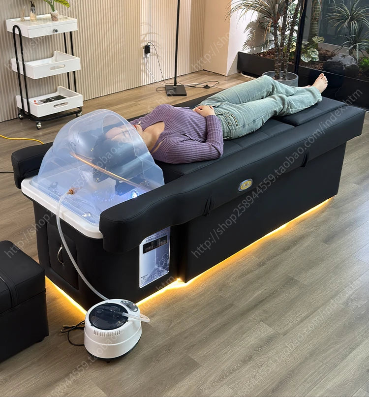 FTElectric lifting foot bath sofa integrated bed high-end shampoo foot bed