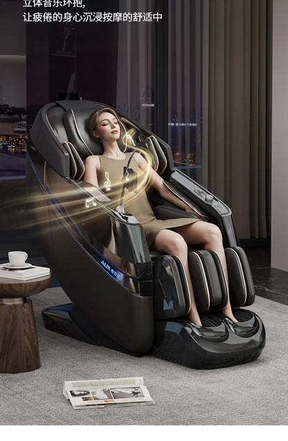 2025 new dual-movement massage chair household full-body automatic multi-function electric smart space capsule