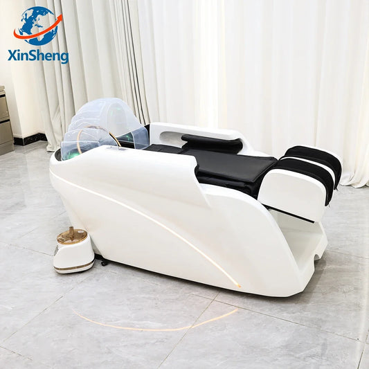 XinSheng Hair Salon Shampoo Bed Head SPA Fumigation Machine Electric Massage Table for Leisure Health Store Commercial Furniture