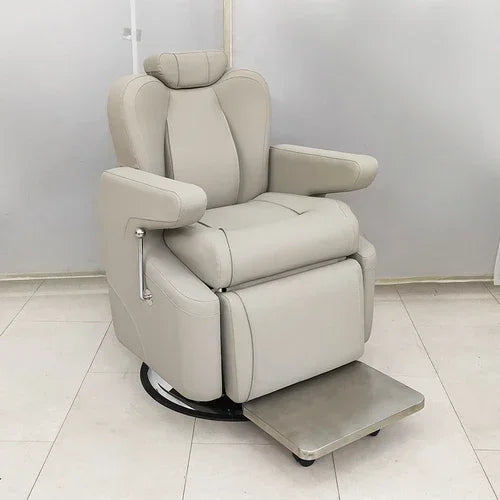 Kopftherapie Elektrischer Schönheits-Haarstuhl Multifunktionaler Augenbrauenrasier- und Ablagestuhl Physiotherapie Gesundheitsstuhl