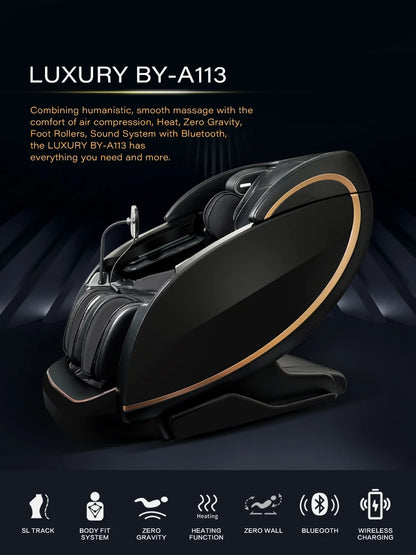 [2026]Deep 6D Ultra Comfortable & Strong Full Body Office Massage Chair Various Massage Modes Zero Gravity Function Factory Orig