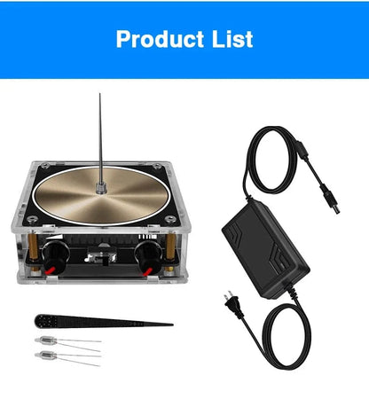 Bluetooth-Compatible Music Tesla Coil Speaker – Touchable Arc Generator for Science Education