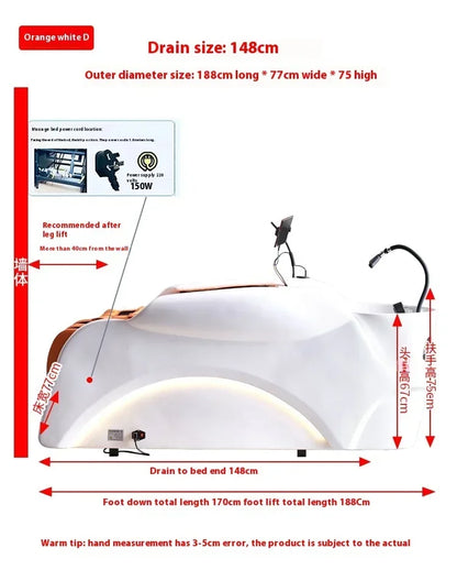 Japanischer Head Spa Shampoo Sessel Massagestuhl Massagesalon Schönheitssalon Professionelle Haarpflege Waschbecken Waschbecken Spa Möbel