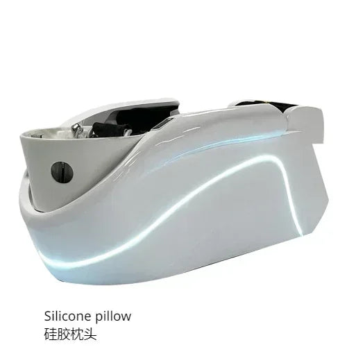 ss Neues intelligentes Massage-Shampoo-Bett Kopfpflege Begasung Wasserkreislauf Automatisches Massage-Shampoo-Bett