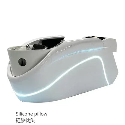 ss Neues intelligentes Massage-Shampoo-Bett Kopfpflege Begasung Wasserkreislauf Automatisches Massage-Shampoo-Bett