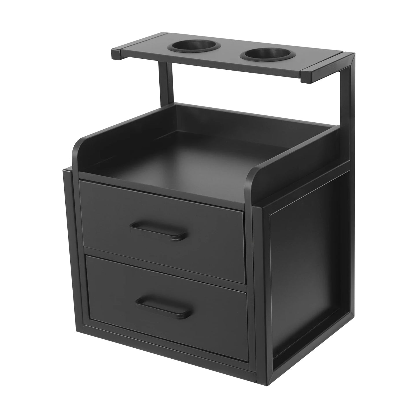 Multifunktionale Salonwagen Wandmontierter Friseurschrank Friseursalon Spezial Dauerwellen-Färbemittel-Ablageregal Möbel