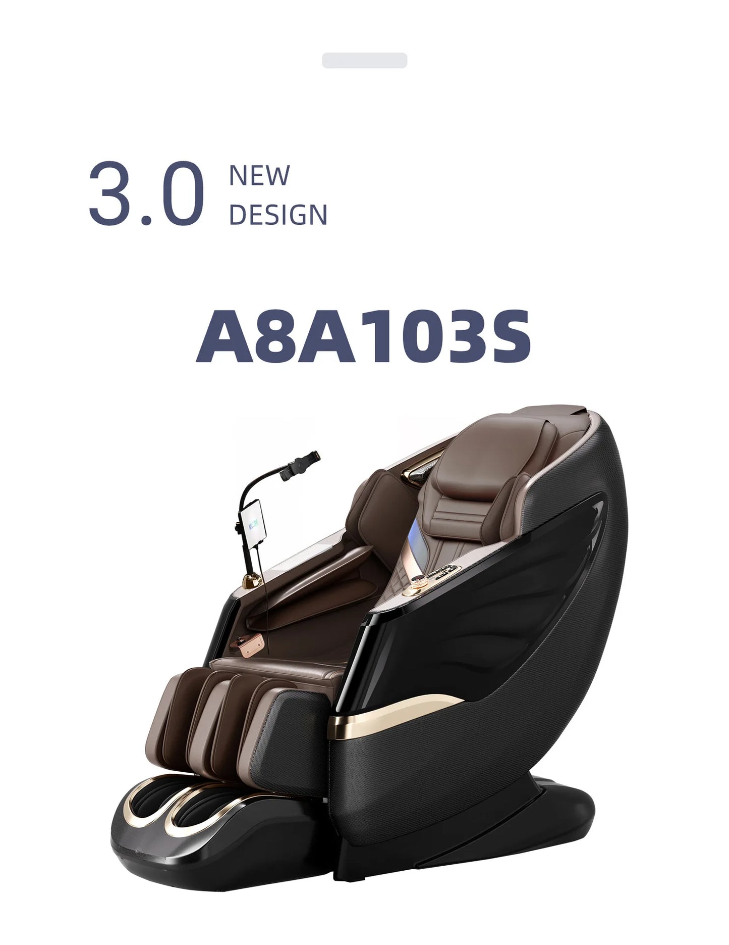 Cross-border wholesale massage chair English household multi-function voice space capsule full body electric massage sofa chair