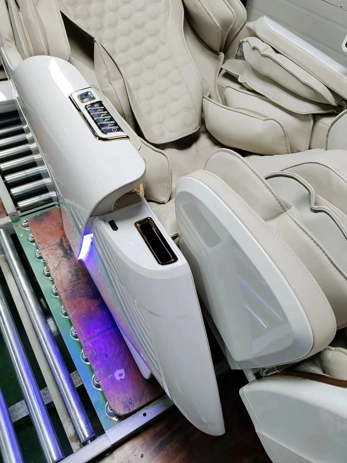 4D Zero Gravity Massage Chair with SL-Track/AirBag & 3D Body Scan - Dual Core Electric Recliner Sofa for Home Office