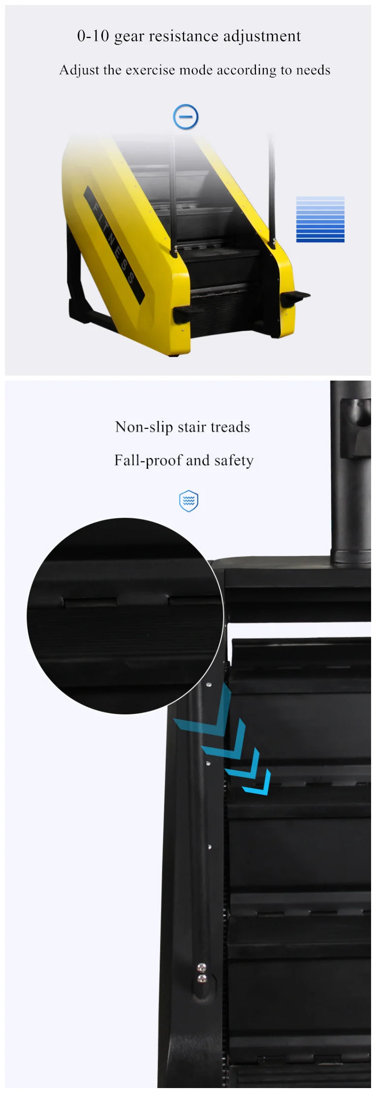 Gym Fitness Equipment Stairmaster Cardio Stair Master Electric Stair Climbing Machine Stepmill Stair Climber