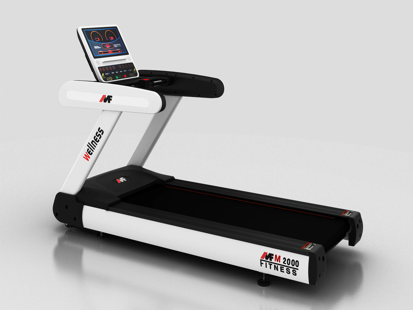 Fabrikdirekt LED-Bildschirm M3000A Kommerzielles Laufband Fitnessgerät Läufer für Sporttraining